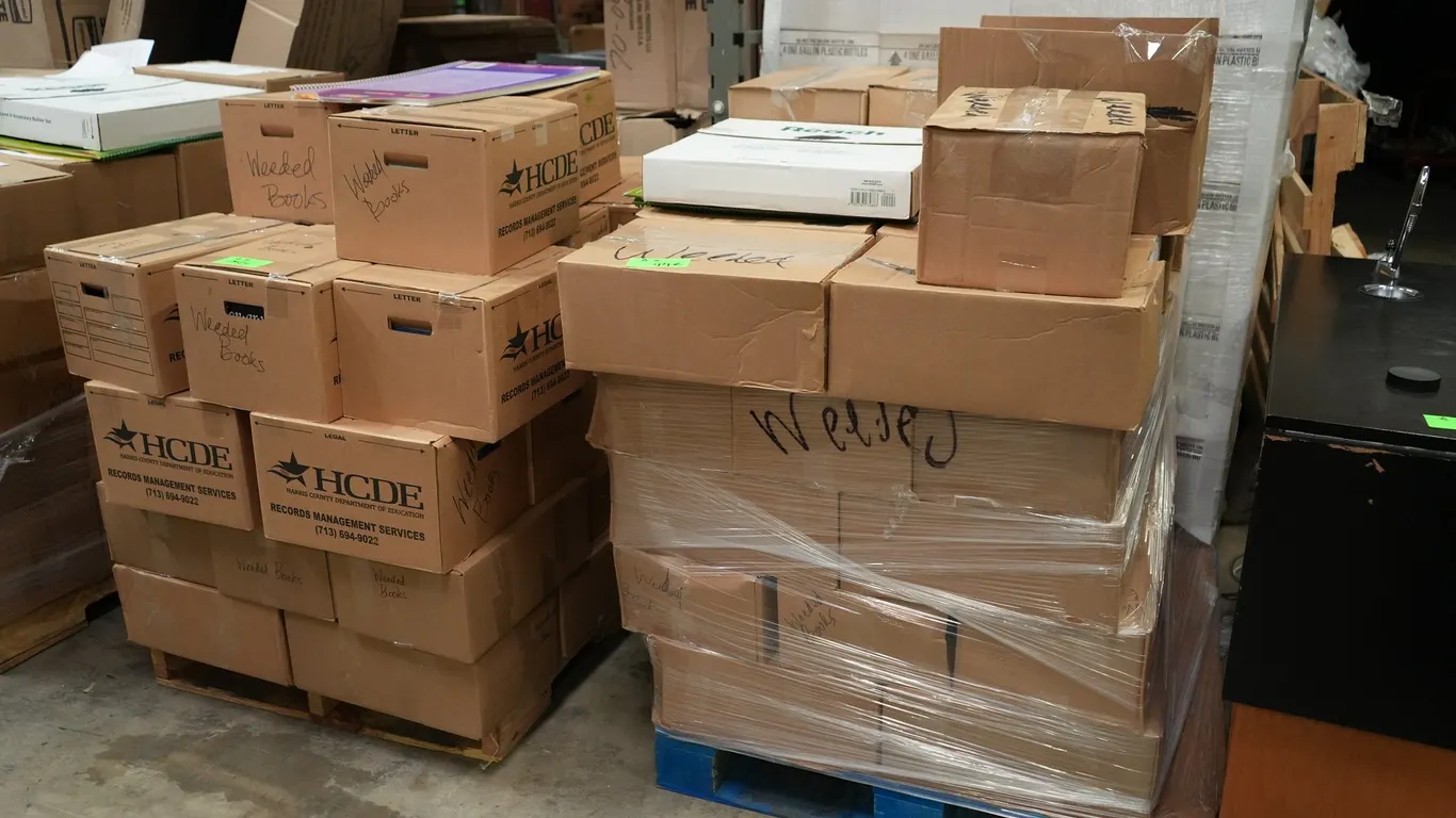 Discarded Library Books & Educational Material