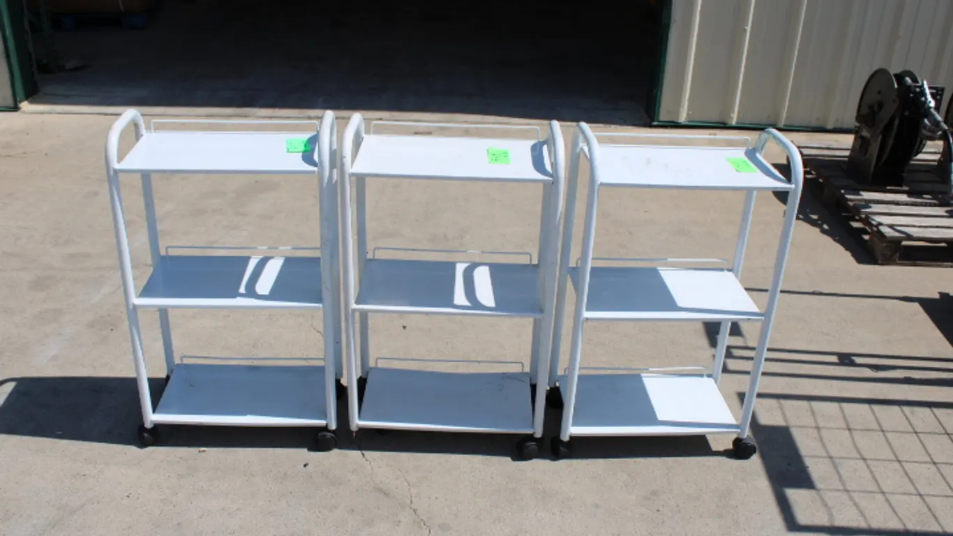 Metal Rolling Shelves