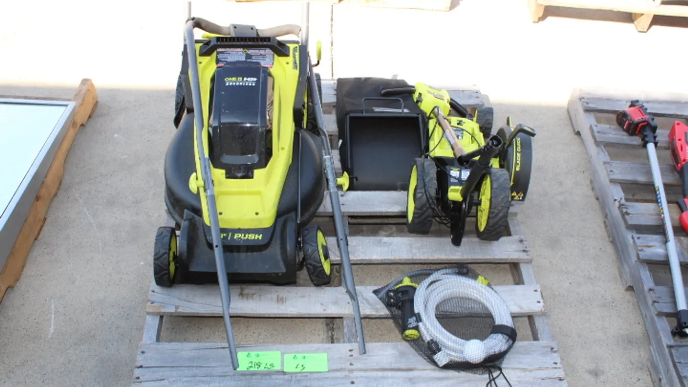 Trimmer and Lawnmower