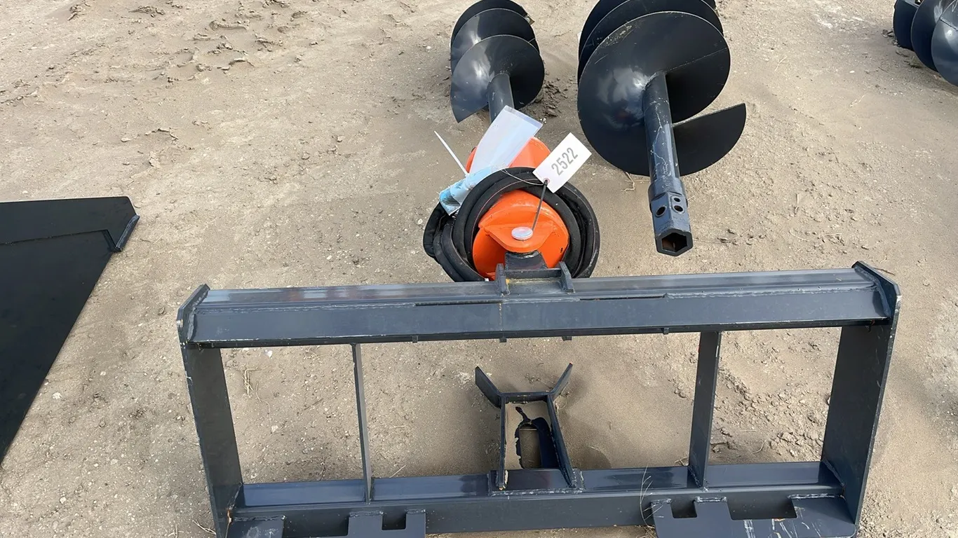 2522 - Skidsteer Post Hole Auger