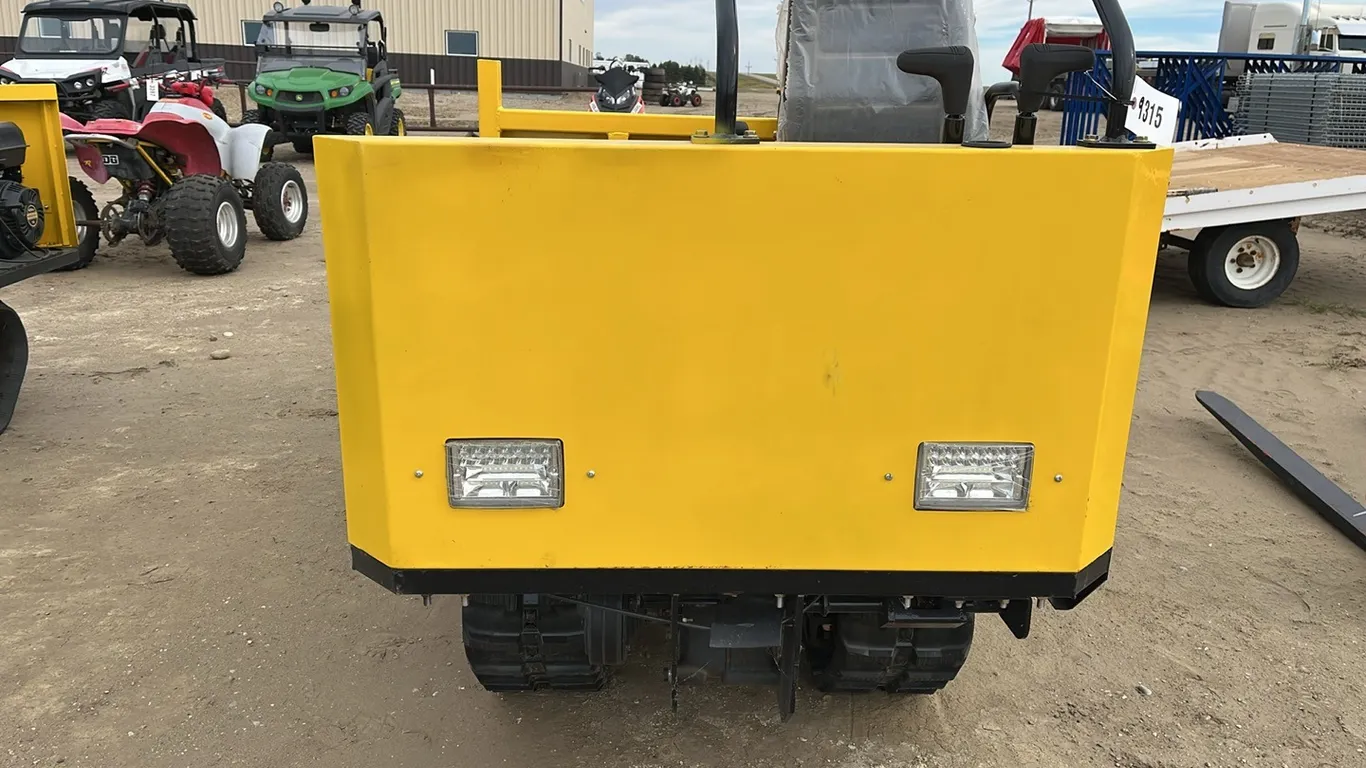9315 - Yellow Dumpster Truck