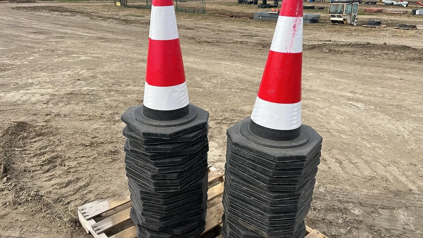 1338 - 40) Cones