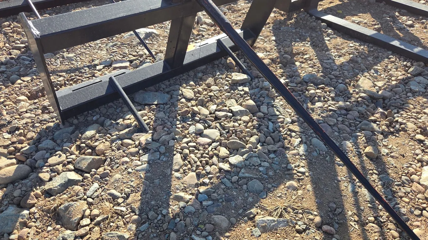 Unused Approx. 44" Skid Steer Bale Spear