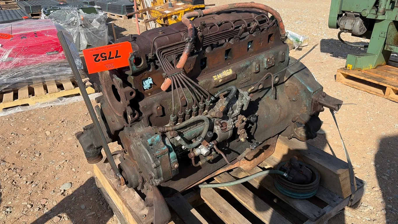 International 468 Six Cylinder Turbo Diesel Engine