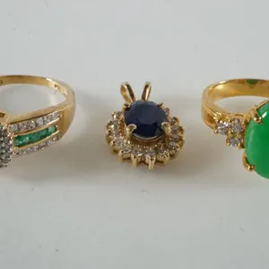 Lot of 14k Yellow Gold Jewelry