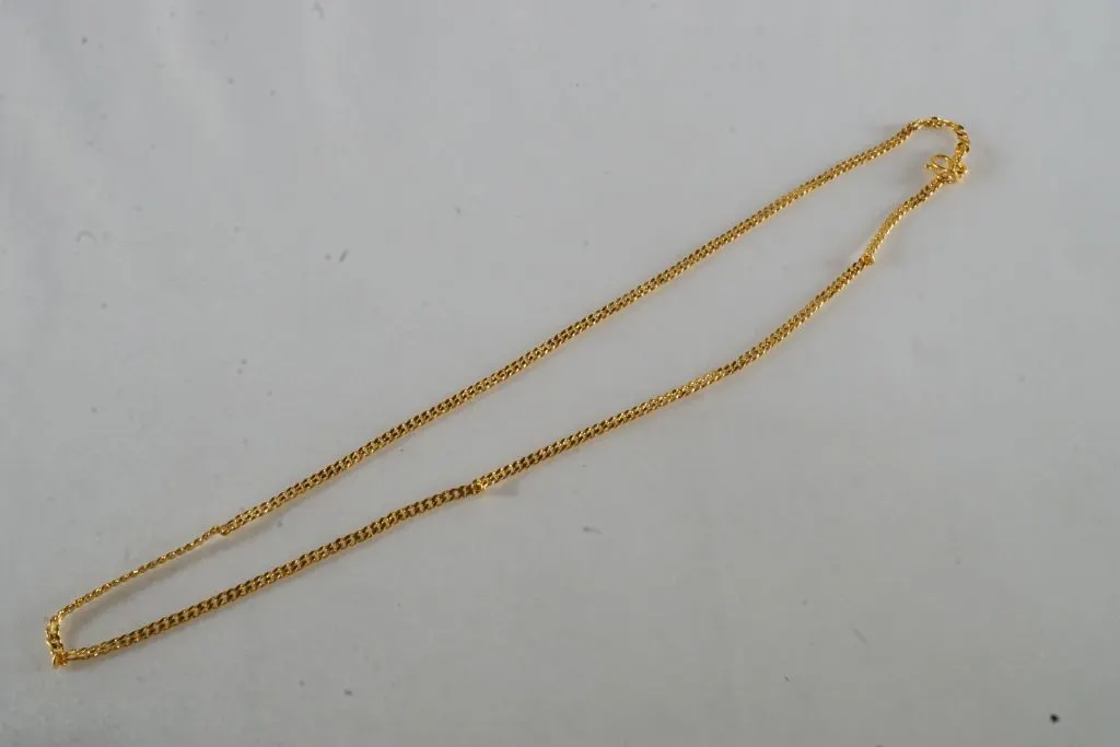 22k Yellow Gold Necklace