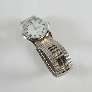 White Metal Watch w/White Metal Band