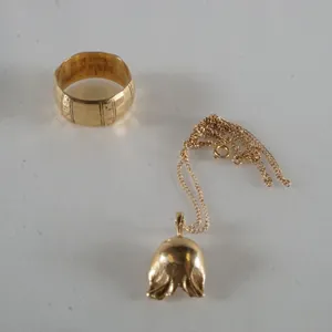 Lot of 14k Yellow Gold Jewelry