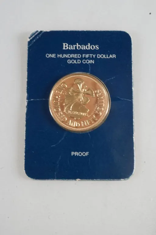 1981 $150 Barbados Gold Coin Proof