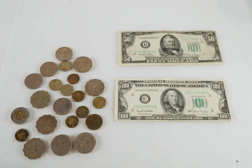 Lot of Assorted Currency