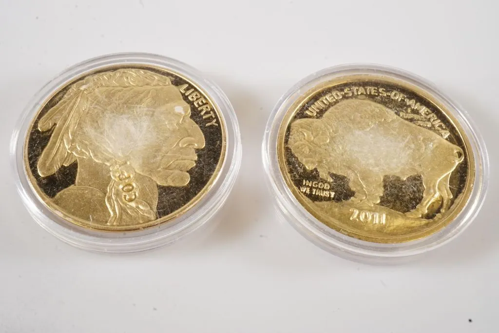 Lot of (2) Coin Copies
