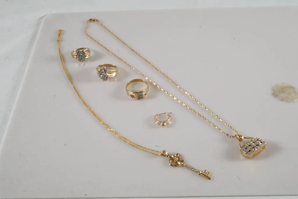Lot of 14k Yellow Gold Jewelry