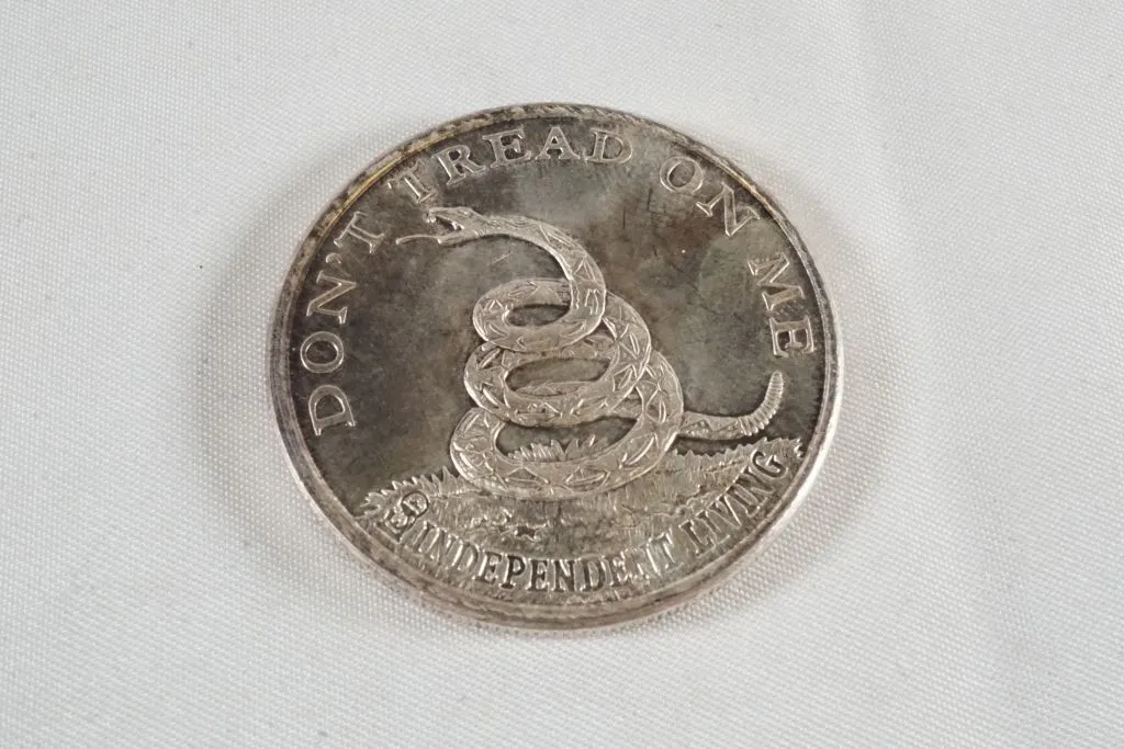 Don’t Tread On Me Silver Coin