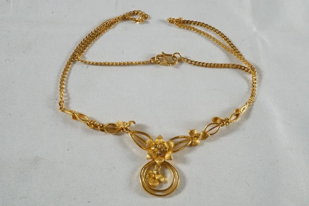 22k Yellow Gold Necklace