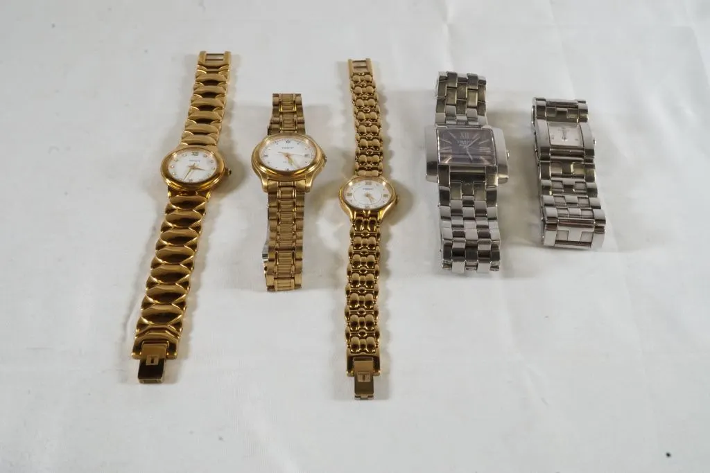 Lot of (5) Tissot Watches