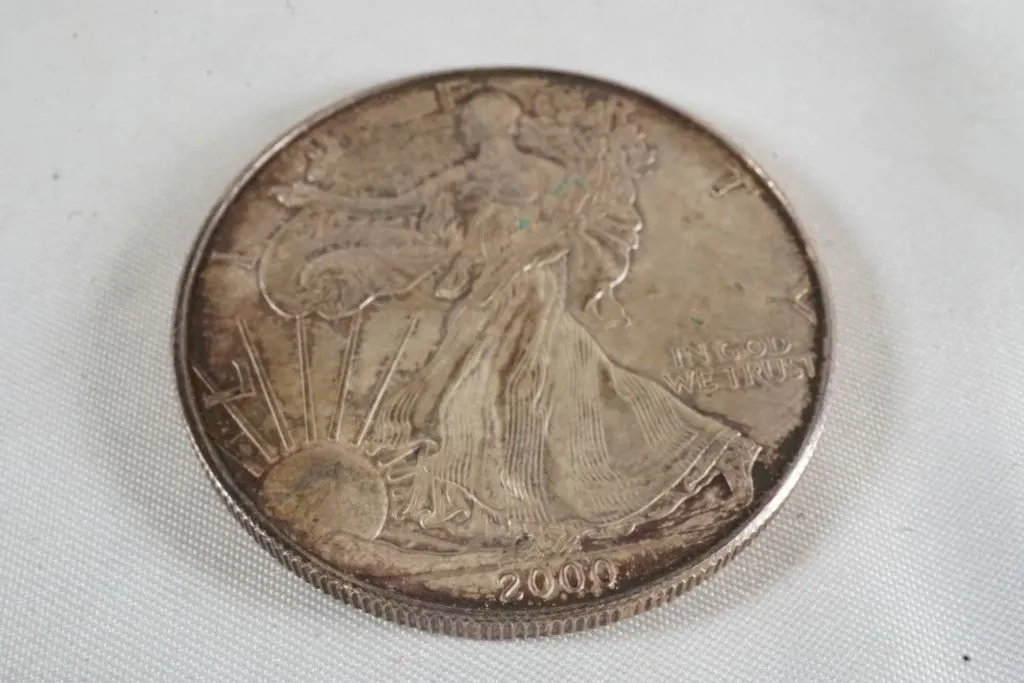 2000 Silver American Eagle