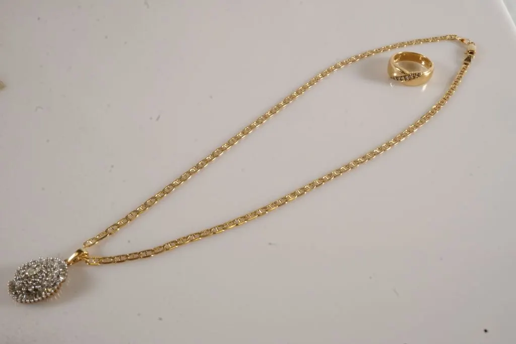 Lot of 14k Yellow Gold Jewelry w/Diamonds