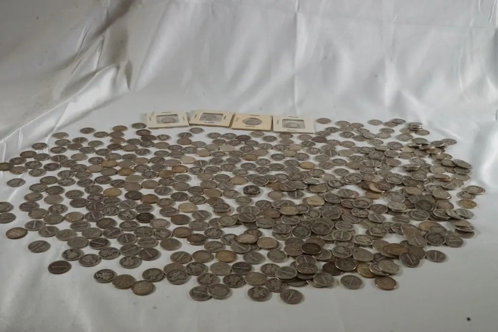 Lot of (503) Silver Dimes