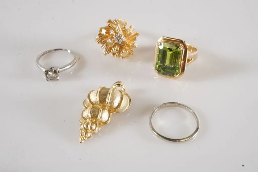 Lot of 14k Gold Jewelry