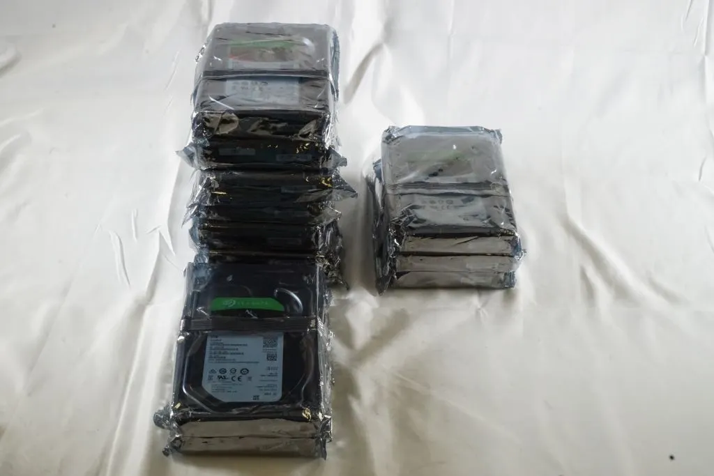 Lot of (12) Desktop Hard Drives