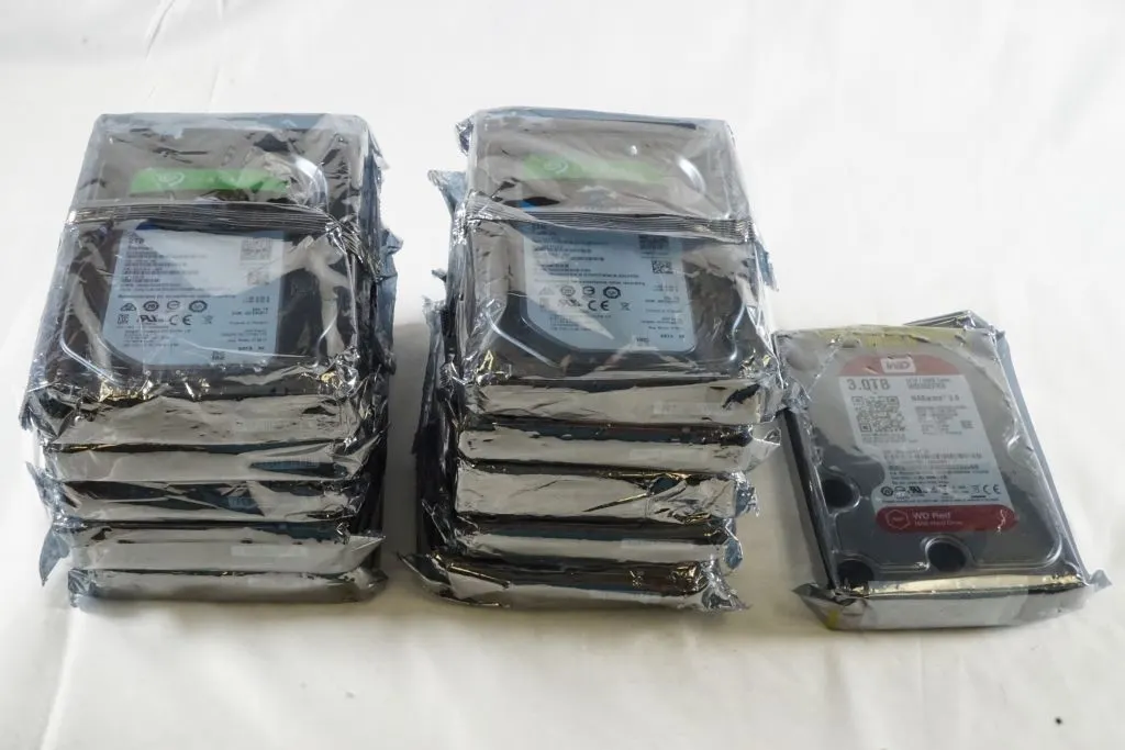 Lot of (11) Desktop Hard Drives