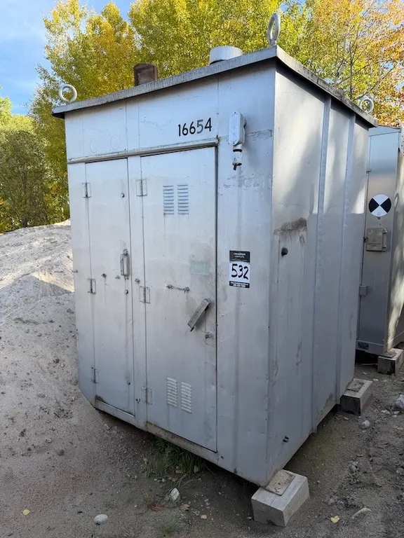 6’ x 6’ x 8’ High Insulated Storage Shed
