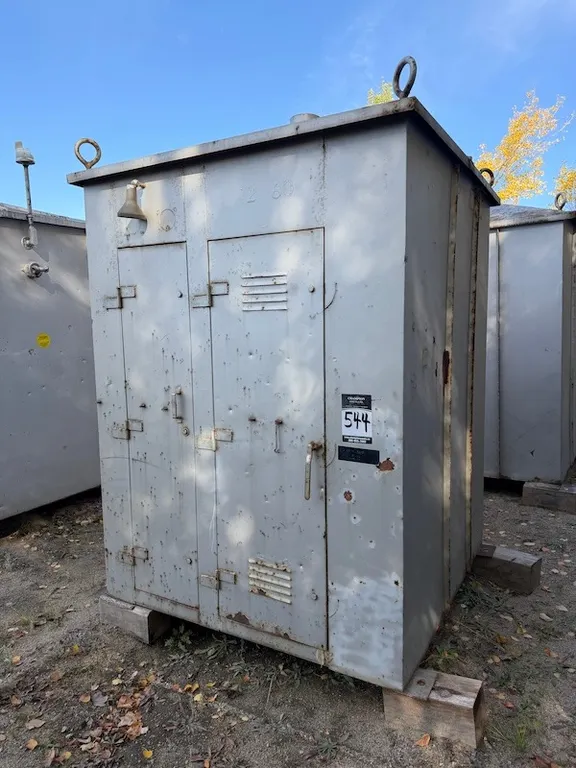 6’ x 6’ x 8’ High Insulated Storage Shed