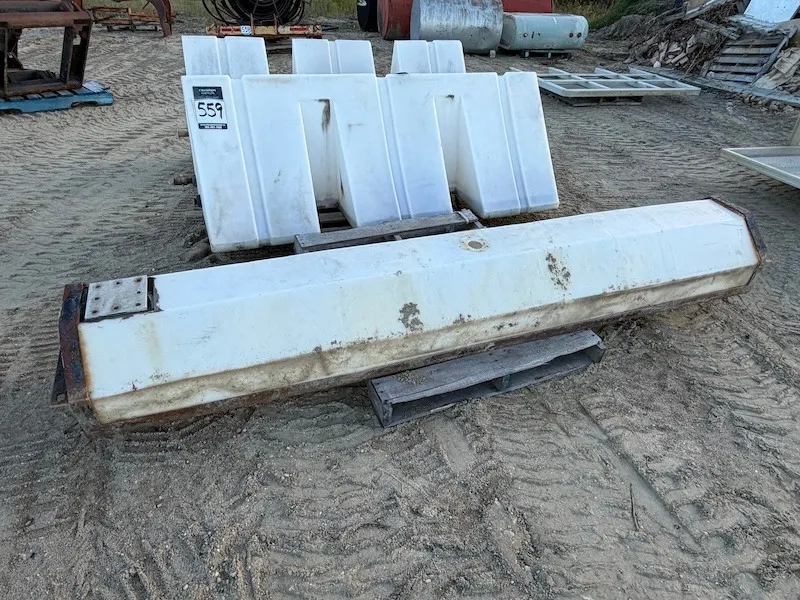 (3) Poly Water Tanks