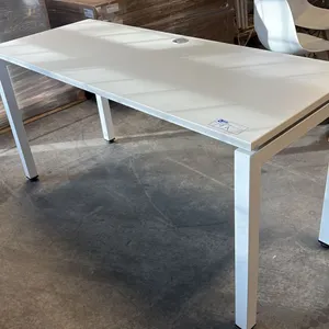 WHITE 60" X 14" COMPUTER TABLE