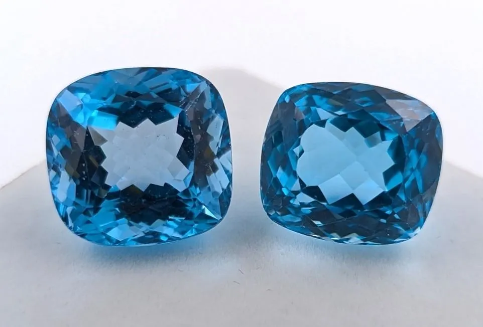 56.37 CT CERTIFIED ROYAL BLUE TOPAZ GEMSTONE ($14,050 APPRAISAL)