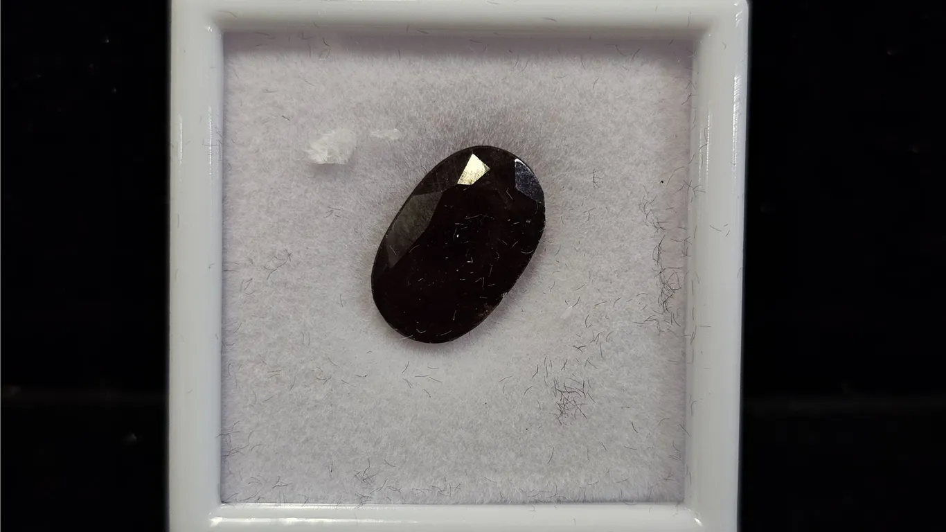 9.1 CT OVAL CUT UNTREATED NATURAL GARNET: 9.9MM X 15.2MM