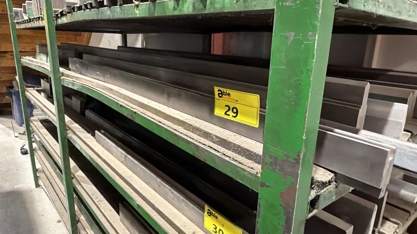 SHELF OF ASSORTED INDUSTRIAL PRESS BRAKE DIES & MORE
