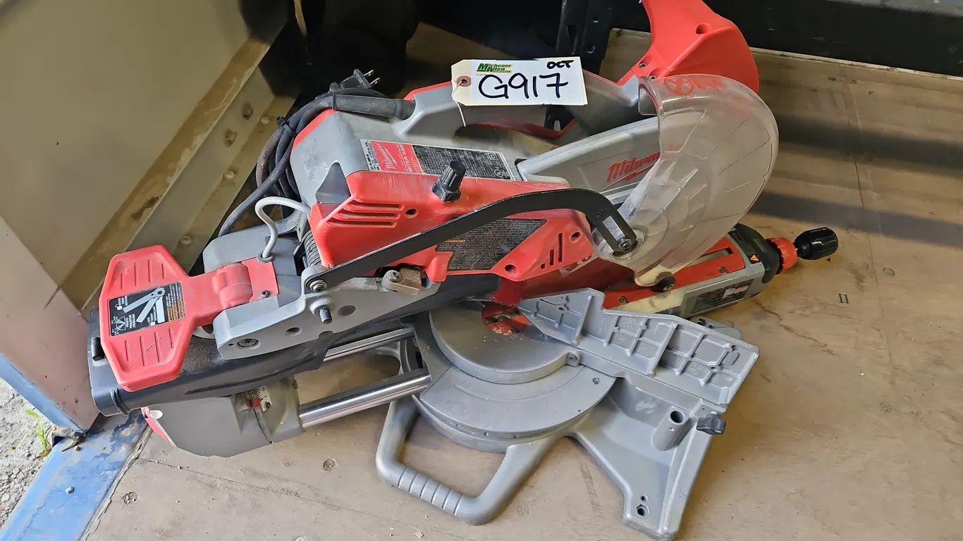 Milwaukee 12in Sliding Compound Miter Saw - Qty 1