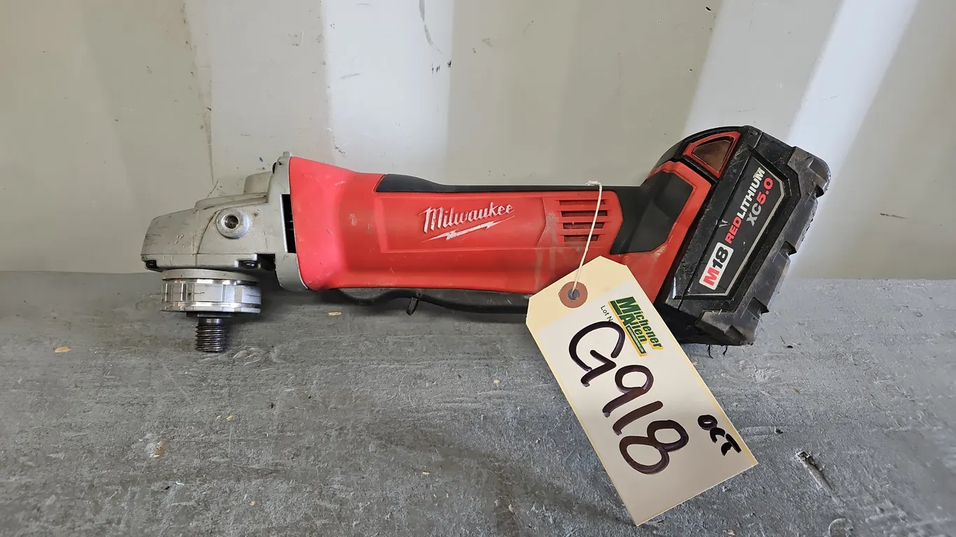 Milwaukee 18V Grinder - Qty 1