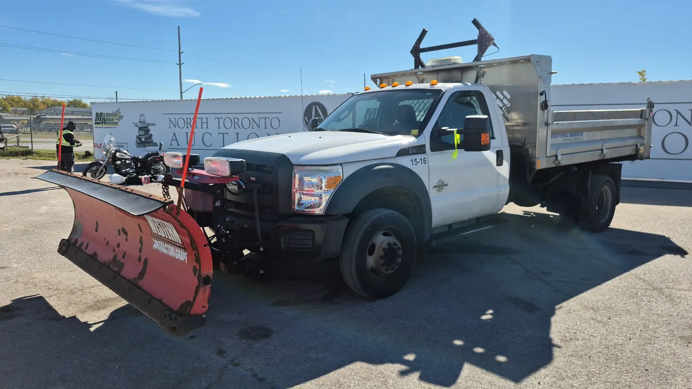 2016 Ford F-450 Super Duty S/A Plow Dump Truck