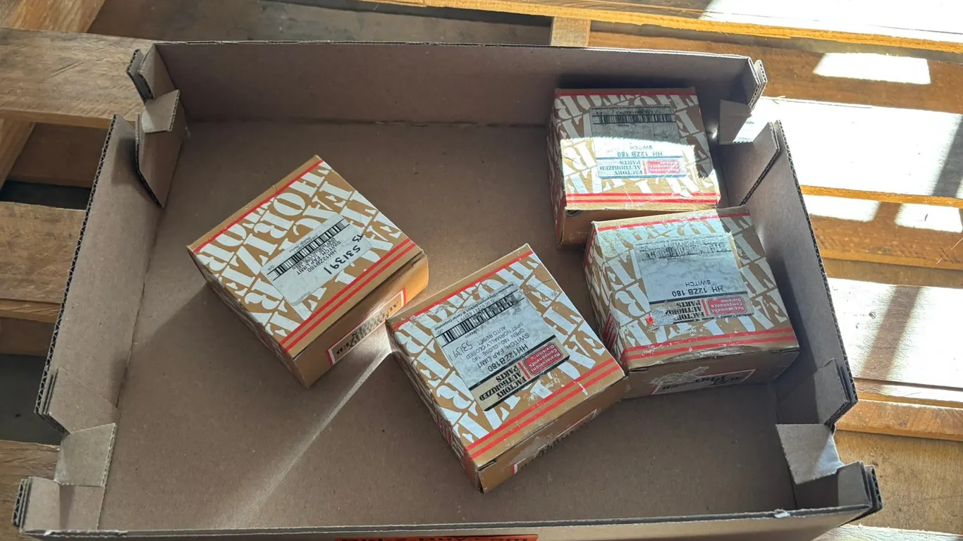 (4) Factory Authorized Parts, Limit Switches