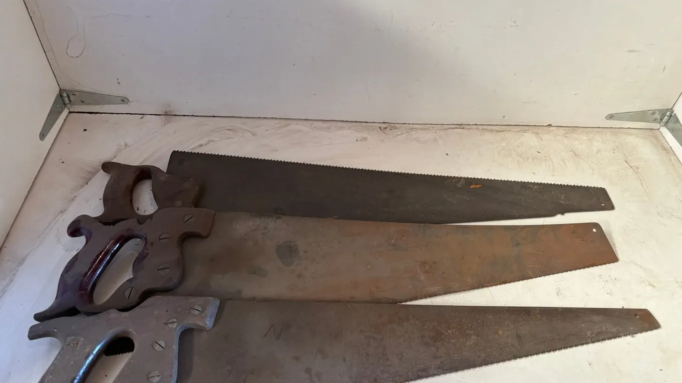 (3) Vintage Handsaws