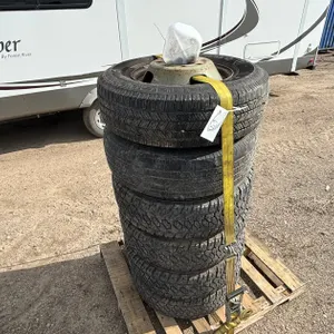(6) Assorted Rims With Tires