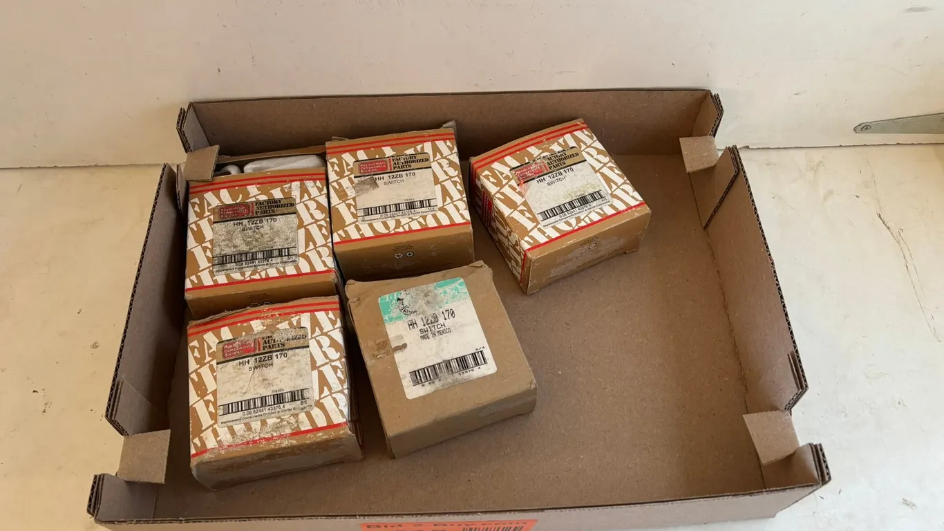(5) Factory Authorized Parts, Switches