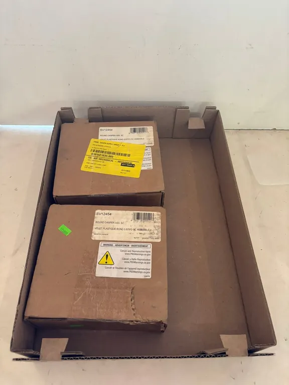 (2) Round Damper Assembly