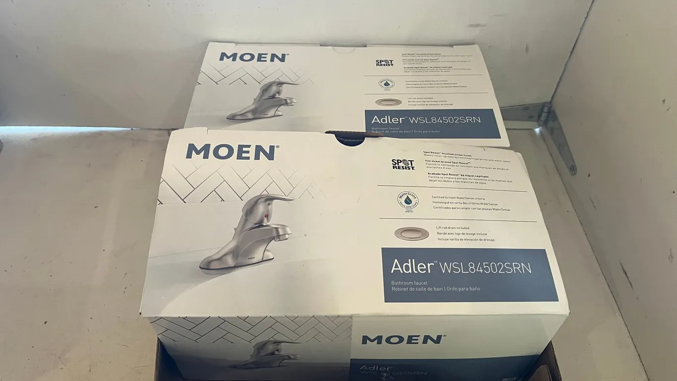 (2) Moen Adler Faucets