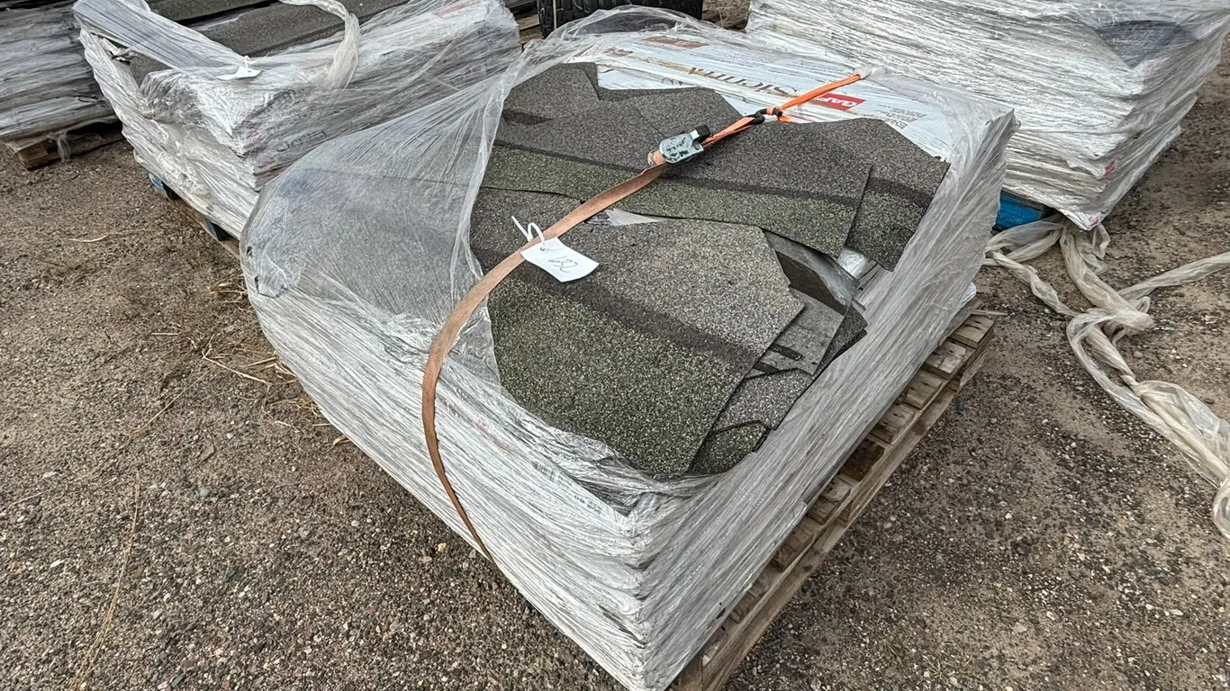 Pallet of Sienna Roofing Shingles