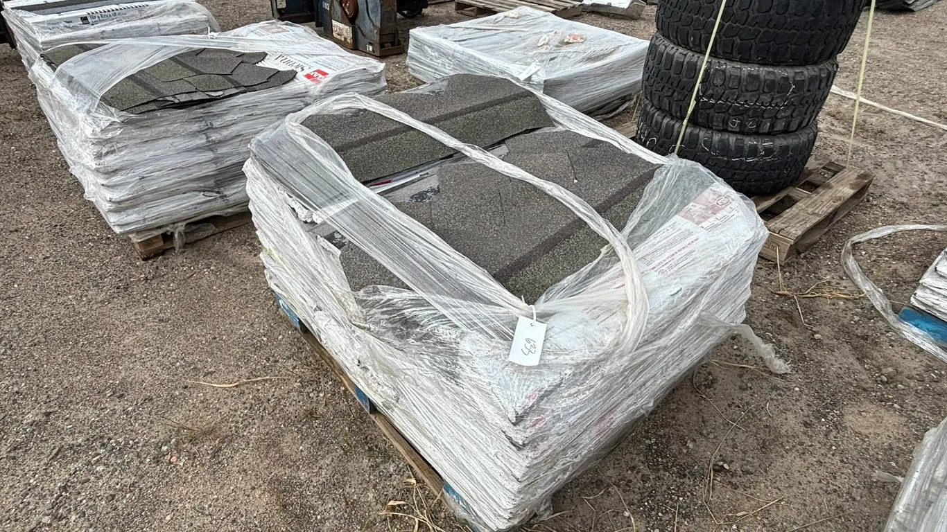 Pallet of Sienna Roofing Shingles