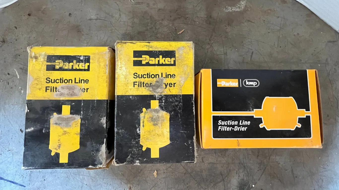 (3) PARKER Suction Line Filter-Drier