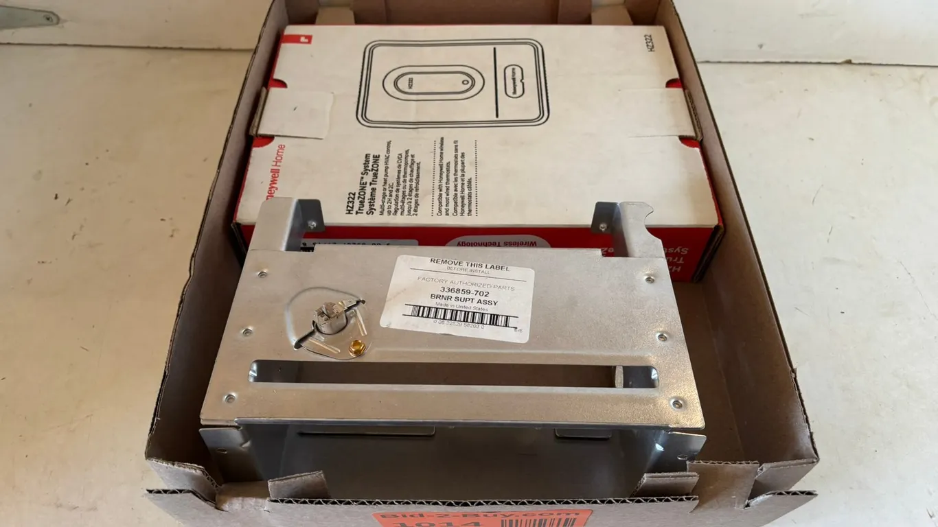 Honeywell TrueZone System and BRNR SUPT ASSY
