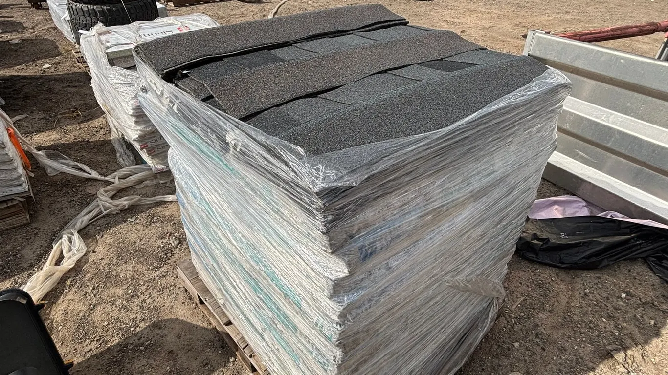 Pallet of Ertainteed Roofing Shingles