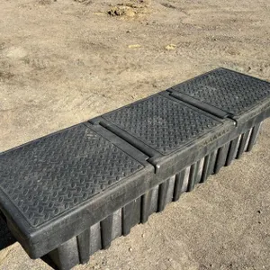 5' Plastic Truck Bed Toolbox in Black Diamond Pattern