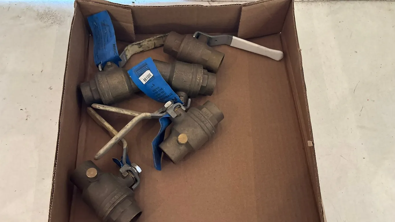 (5) 1" Valves