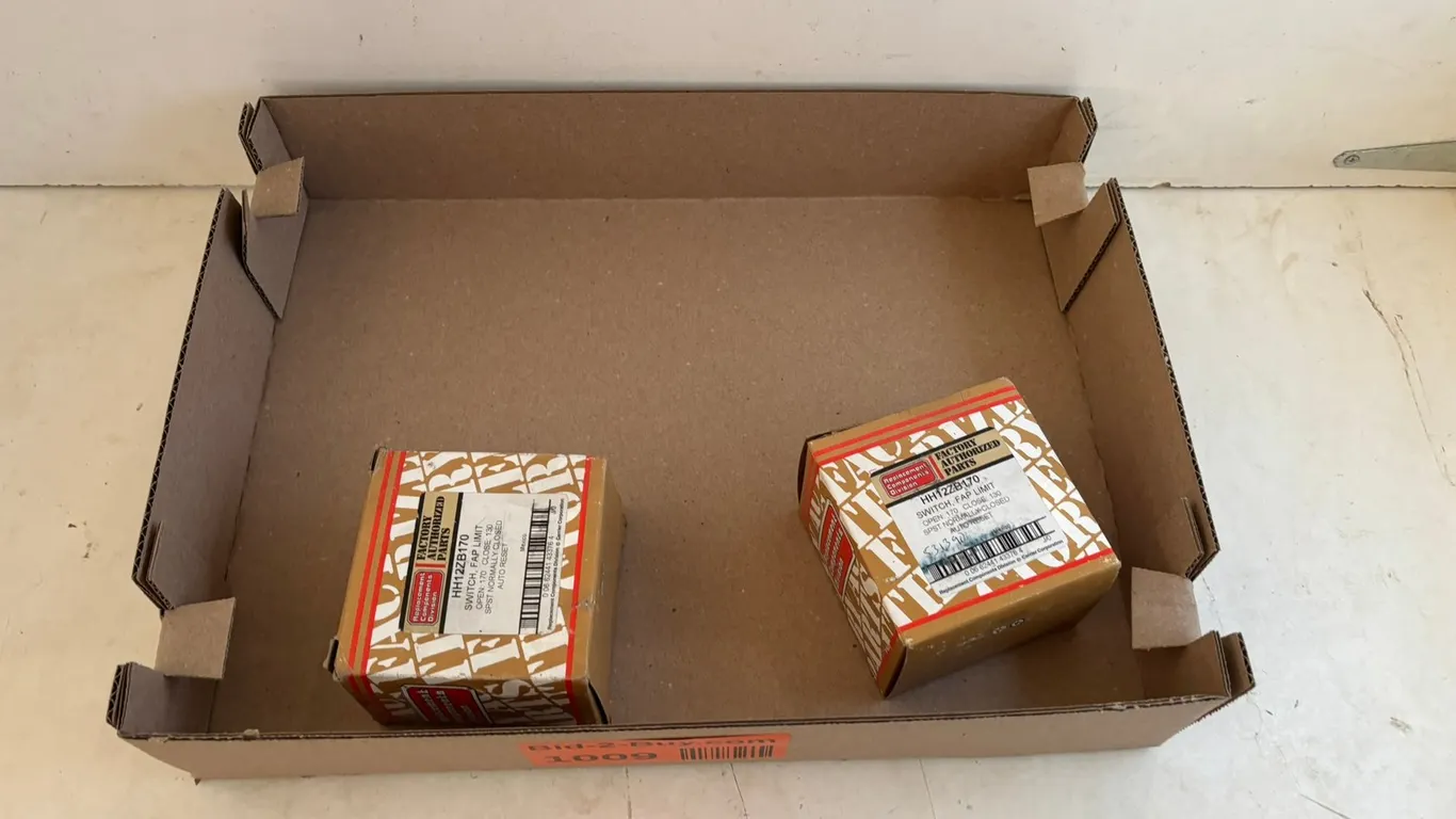 (2) Factory Authorized Parts, Limit Switches