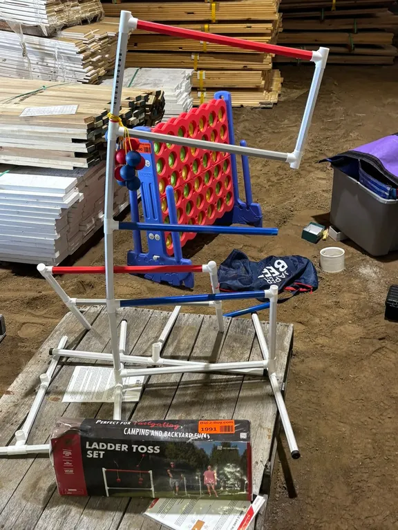 (2) Ladder Toss Games